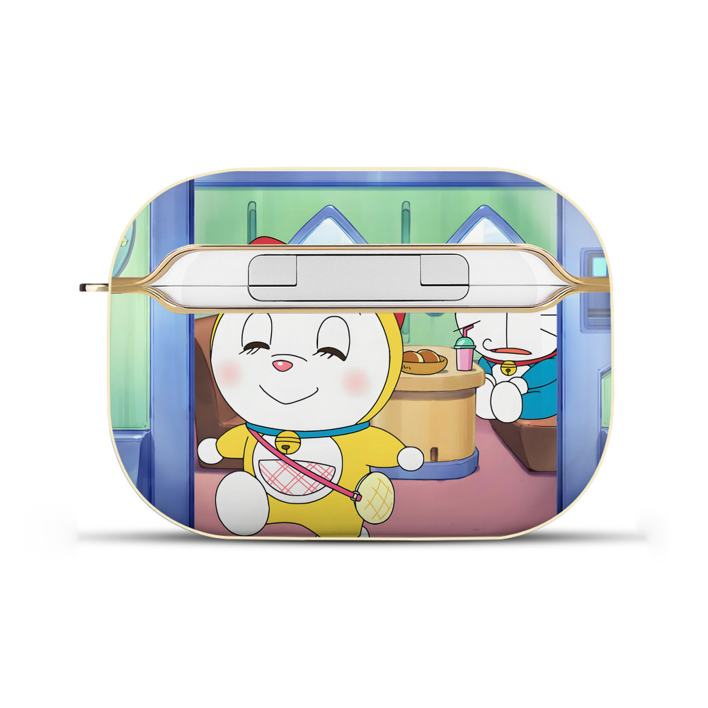 （画像用） ドラえもん Doraemon 【AirPods Pro用】ハードシェル保護ケース｜耐衝撃・防指紋・カラビナ付き商品仕様