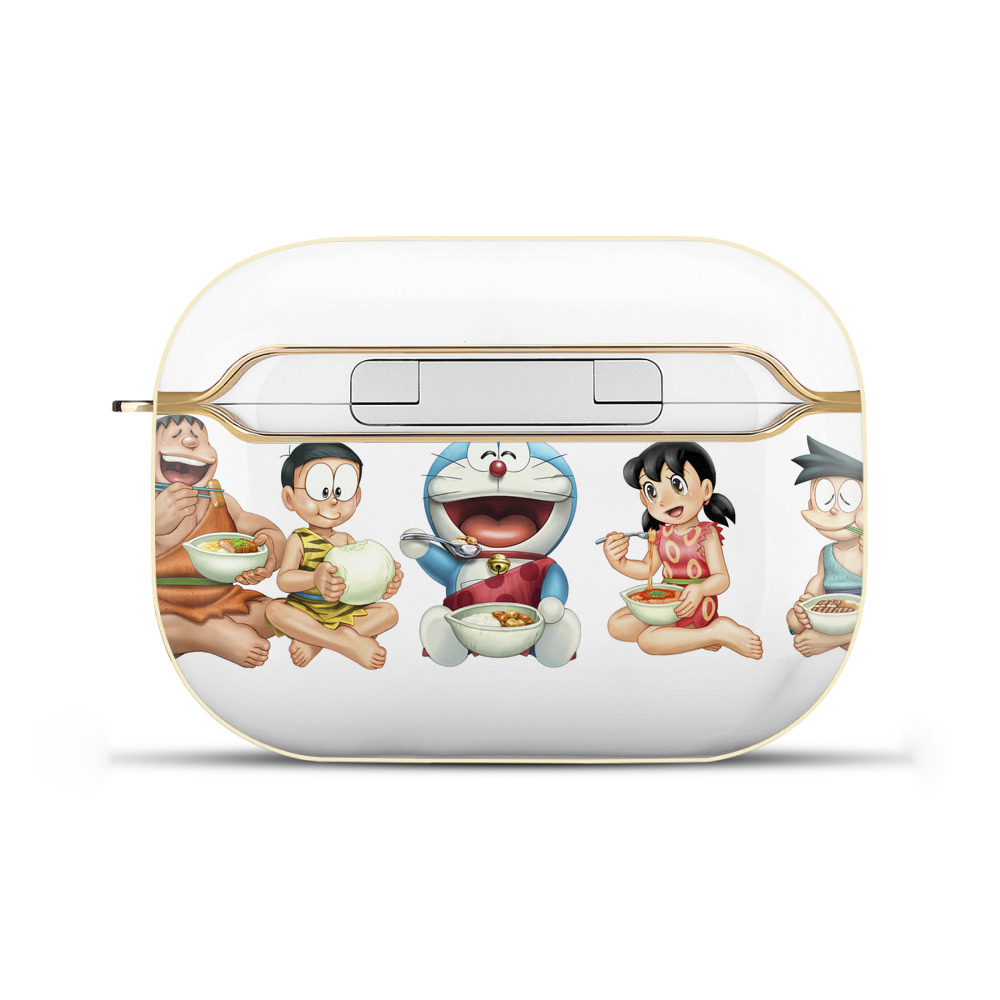 （画像用） ドラえもん Doraemon 【AirPods Pro用】ハードシェル保護ケース｜耐衝撃・防指紋・カラビナ付き商品仕様