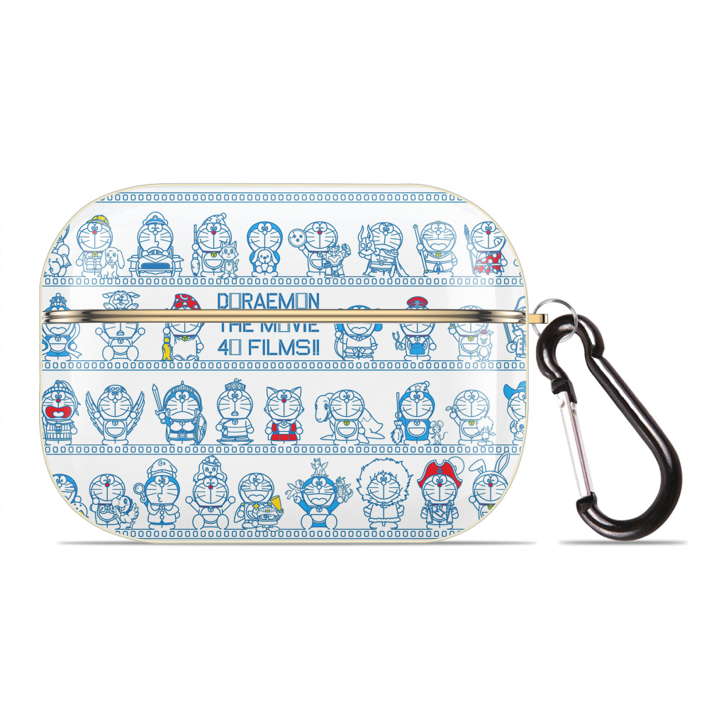 （画像用） ドラえもん Doraemon 【AirPods Pro用】ハードシェル保護ケース｜耐衝撃・防指紋・カラビナ付き商品仕様