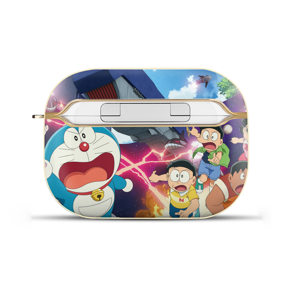 （画像用） ドラえもん Doraemon 【AirPods Pro用】ハードシェル保護ケース｜耐衝撃・防指紋・カラビナ付き商品仕様