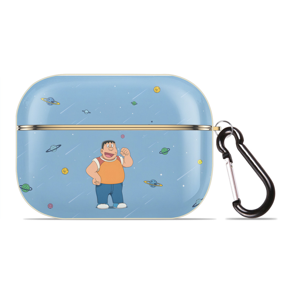 （画像用） ドラえもん Doraemon 【AirPods Pro用】ハードシェル保護ケース｜耐衝撃・防指紋・カラビナ付き商品仕様