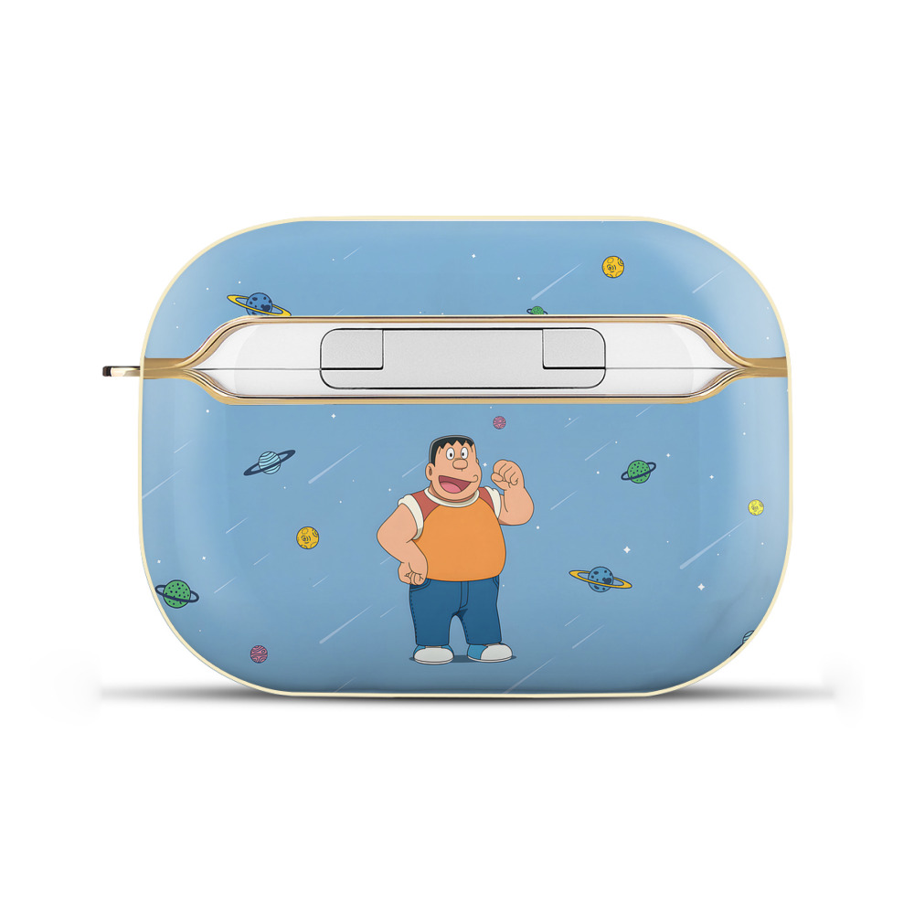 （画像用） ドラえもん Doraemon 【AirPods Pro用】ハードシェル保護ケース｜耐衝撃・防指紋・カラビナ付き商品仕様