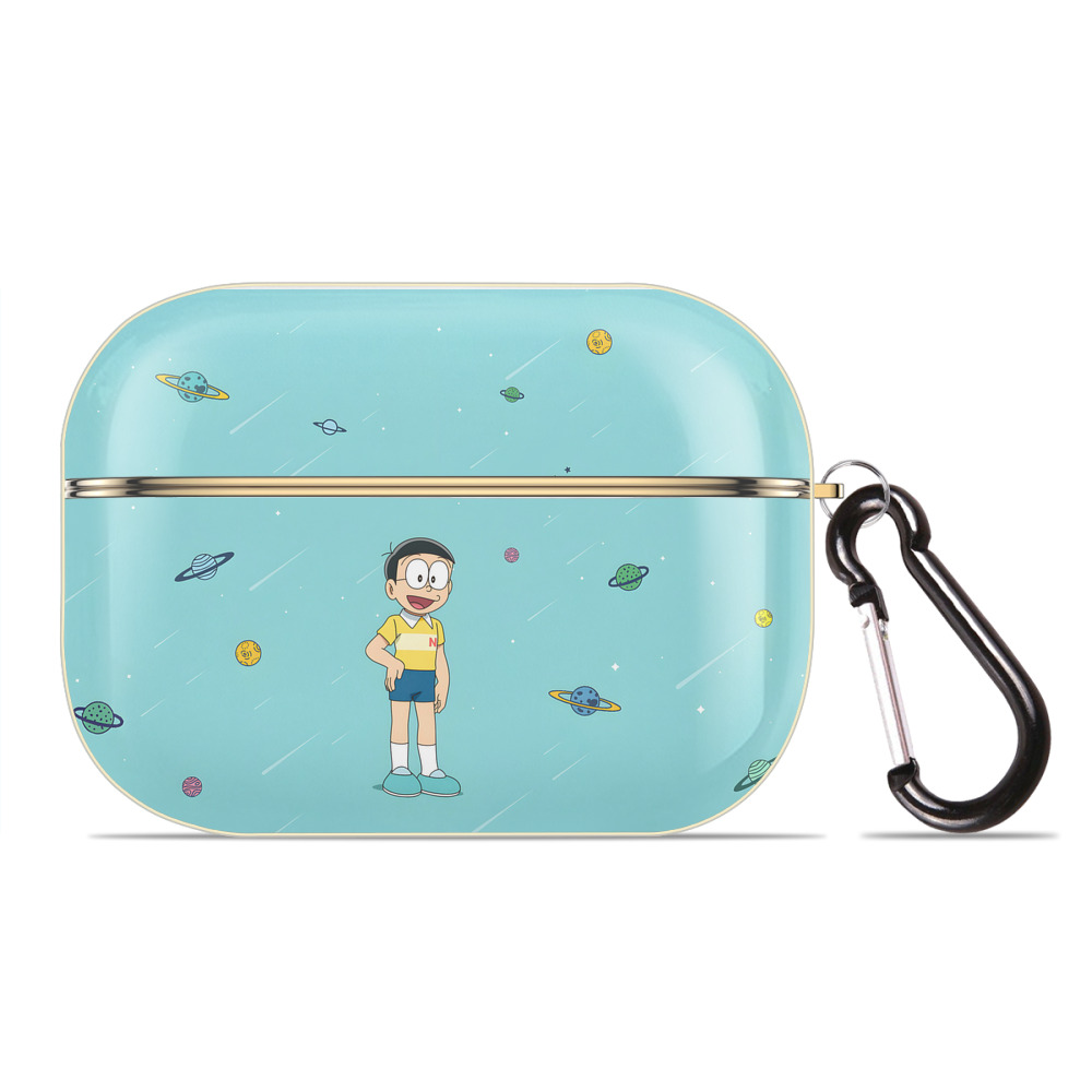 （画像用） ドラえもん Doraemon 【AirPods Pro用】ハードシェル保護ケース｜耐衝撃・防指紋・カラビナ付き商品仕様