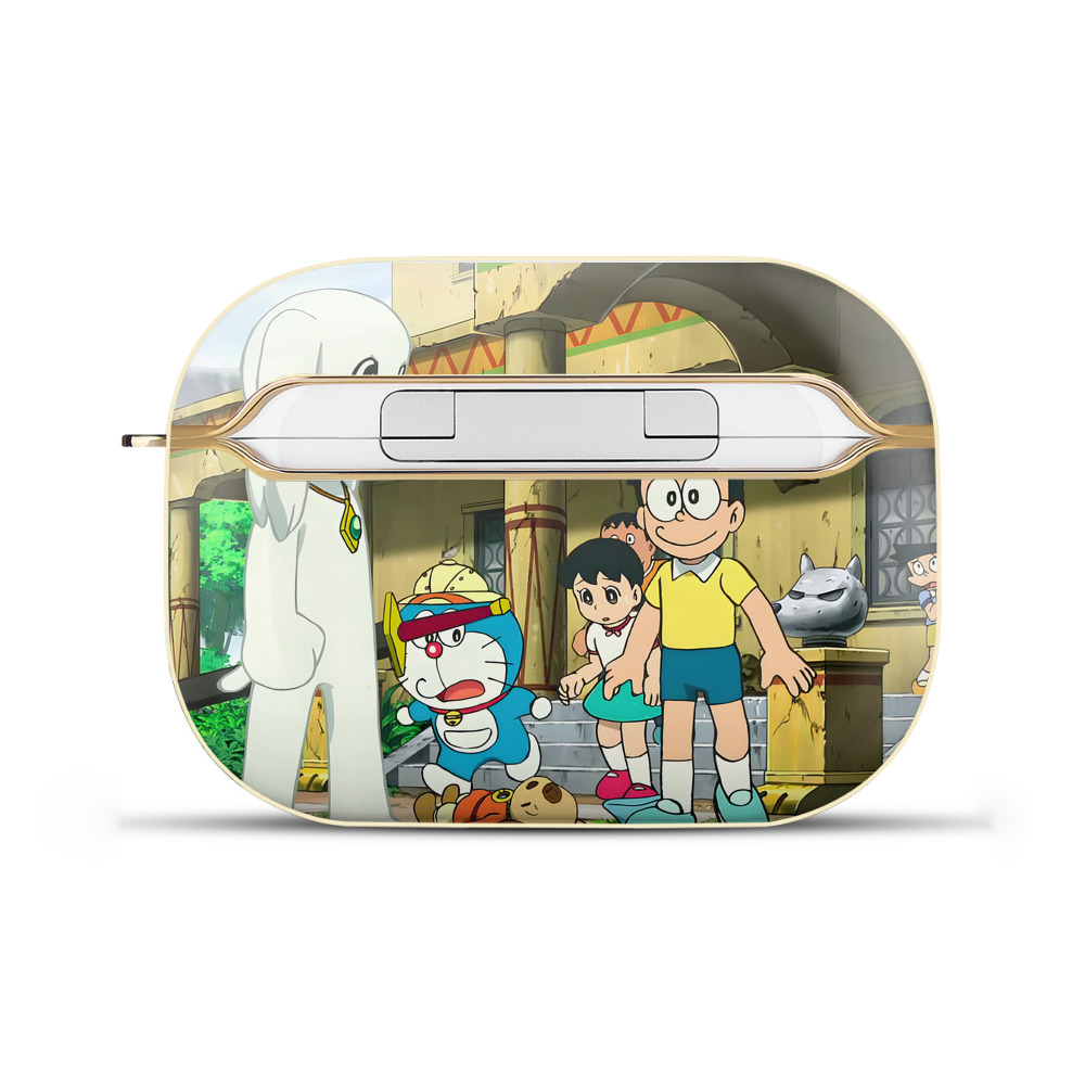 （画像用） ドラえもん Doraemon 【AirPods Pro用】ハードシェル保護ケース｜耐衝撃・防指紋・カラビナ付き商品仕様