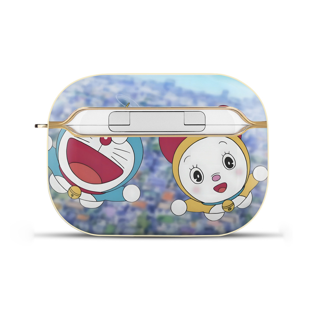 （画像用） ドラえもん Doraemon 【AirPods Pro用】ハードシェル保護ケース｜耐衝撃・防指紋・カラビナ付き商品仕様