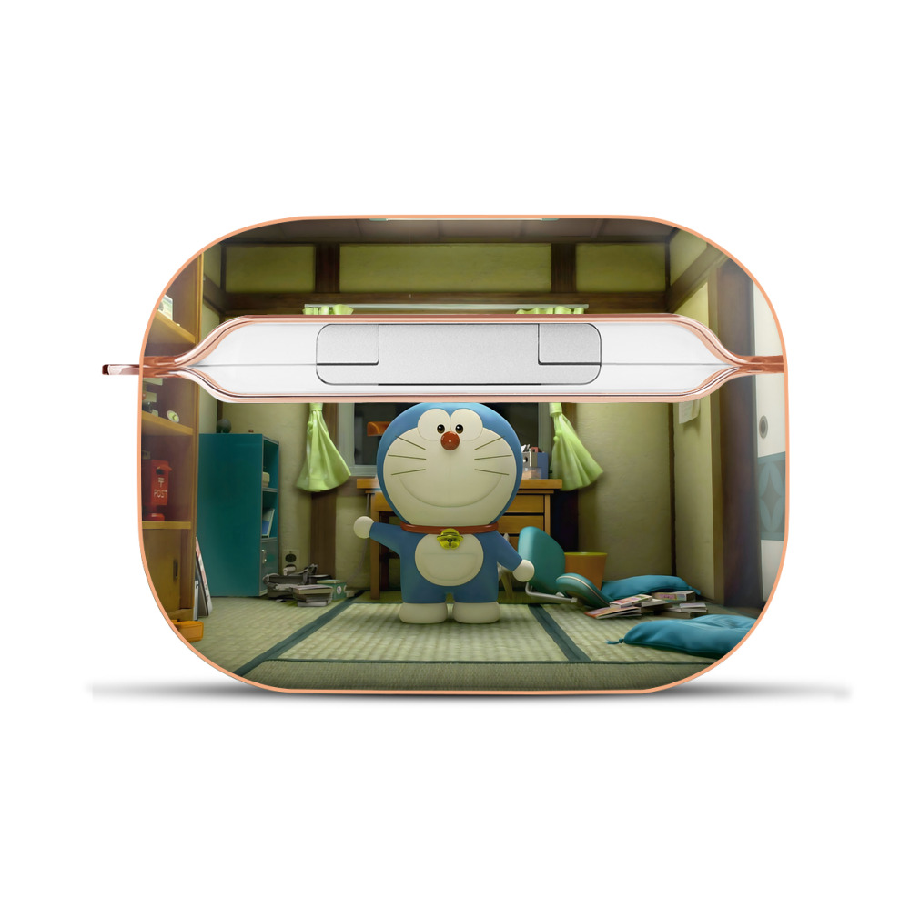 （画像用） ドラえもん Doraemon 【AirPods Pro用】ハードシェル保護ケース｜耐衝撃・防指紋・カラビナ付き商品仕様