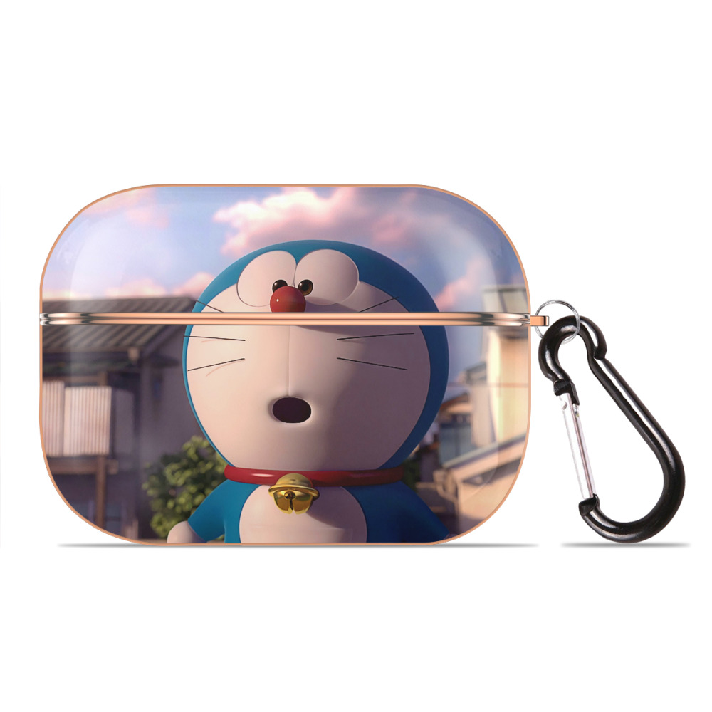（画像用） ドラえもん Doraemon 【AirPods Pro用】ハードシェル保護ケース｜耐衝撃・防指紋・カラビナ付き商品仕様
