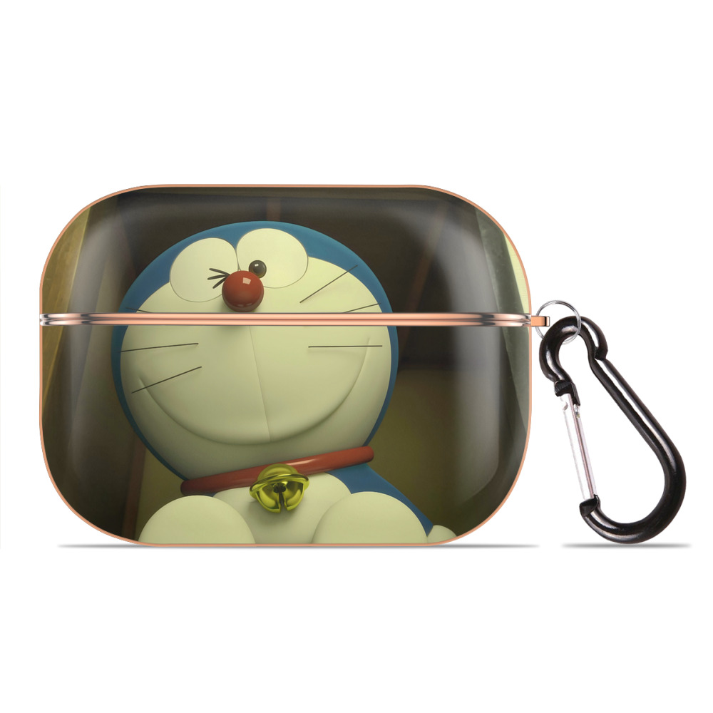 （画像用） ドラえもん Doraemon 【AirPods Pro用】ハードシェル保護ケース｜耐衝撃・防指紋・カラビナ付き商品仕様