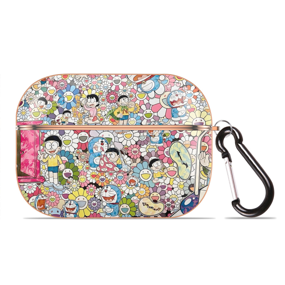 （画像用） ドラえもん Doraemon 【AirPods Pro用】ハードシェル保護ケース｜耐衝撃・防指紋・カラビナ付き商品仕様