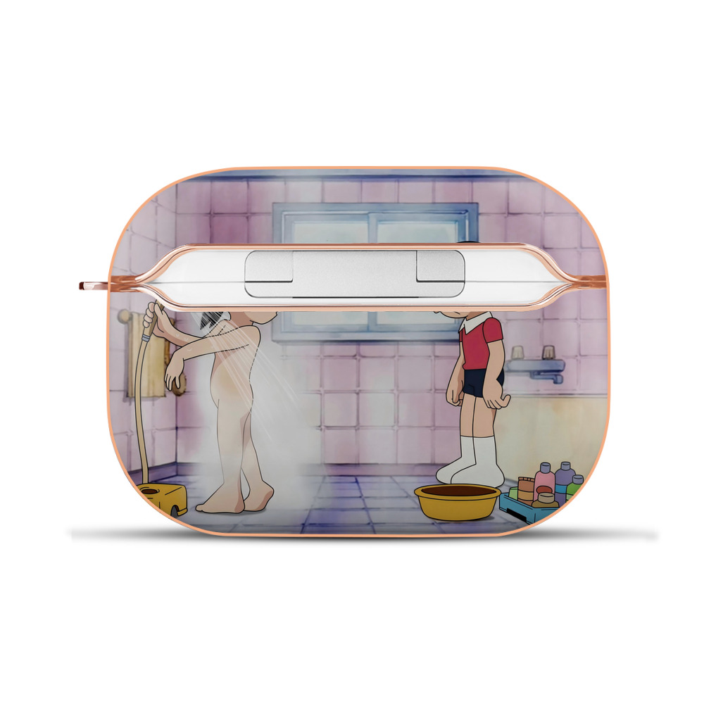 （画像用） ドラえもん Doraemon 【AirPods Pro用】ハードシェル保護ケース｜耐衝撃・防指紋・カラビナ付き商品仕様