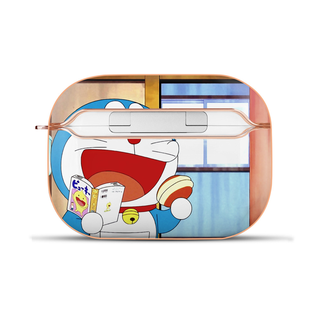 （画像用） ドラえもん Doraemon 【AirPods Pro用】ハードシェル保護ケース｜耐衝撃・防指紋・カラビナ付き商品仕様