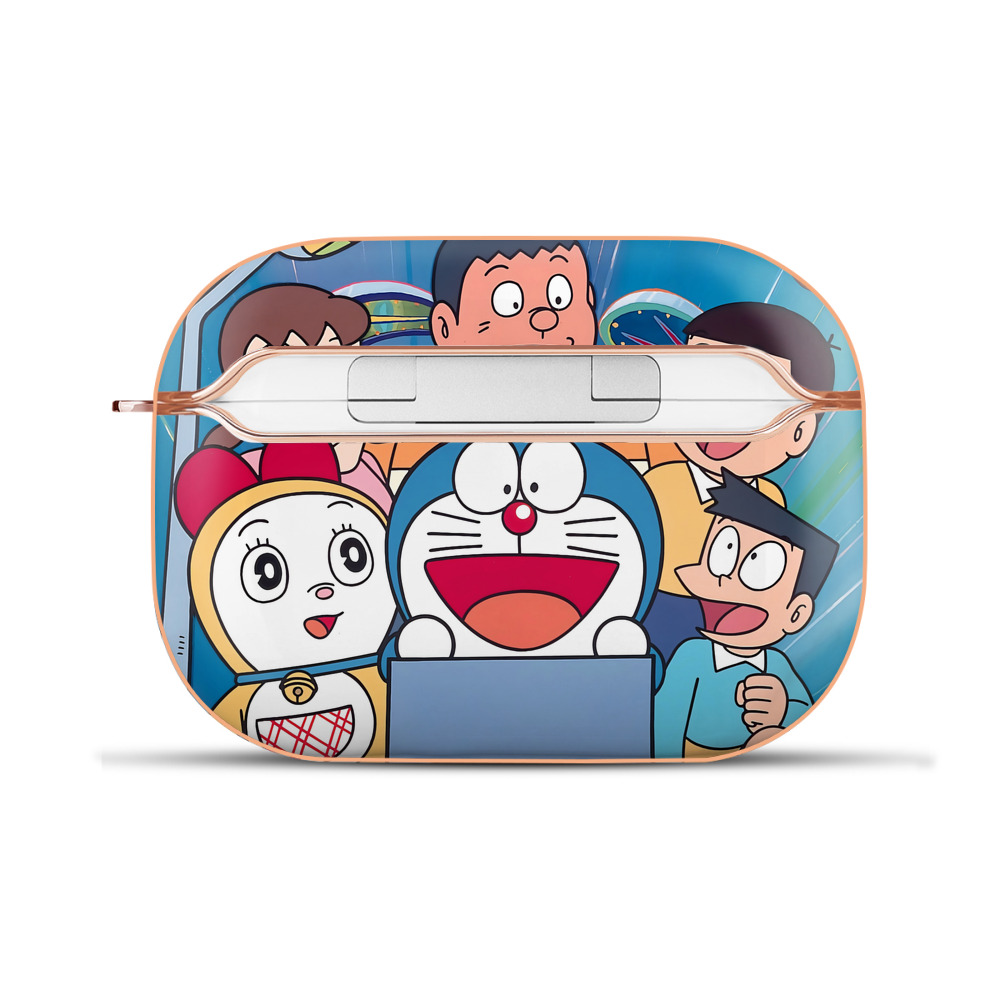 （画像用） ドラえもん Doraemon 【AirPods Pro用】ハードシェル保護ケース｜耐衝撃・防指紋・カラビナ付き商品仕様