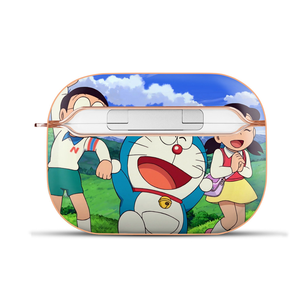 （画像用） ドラえもん Doraemon 【AirPods Pro用】ハードシェル保護ケース｜耐衝撃・防指紋・カラビナ付き商品仕様