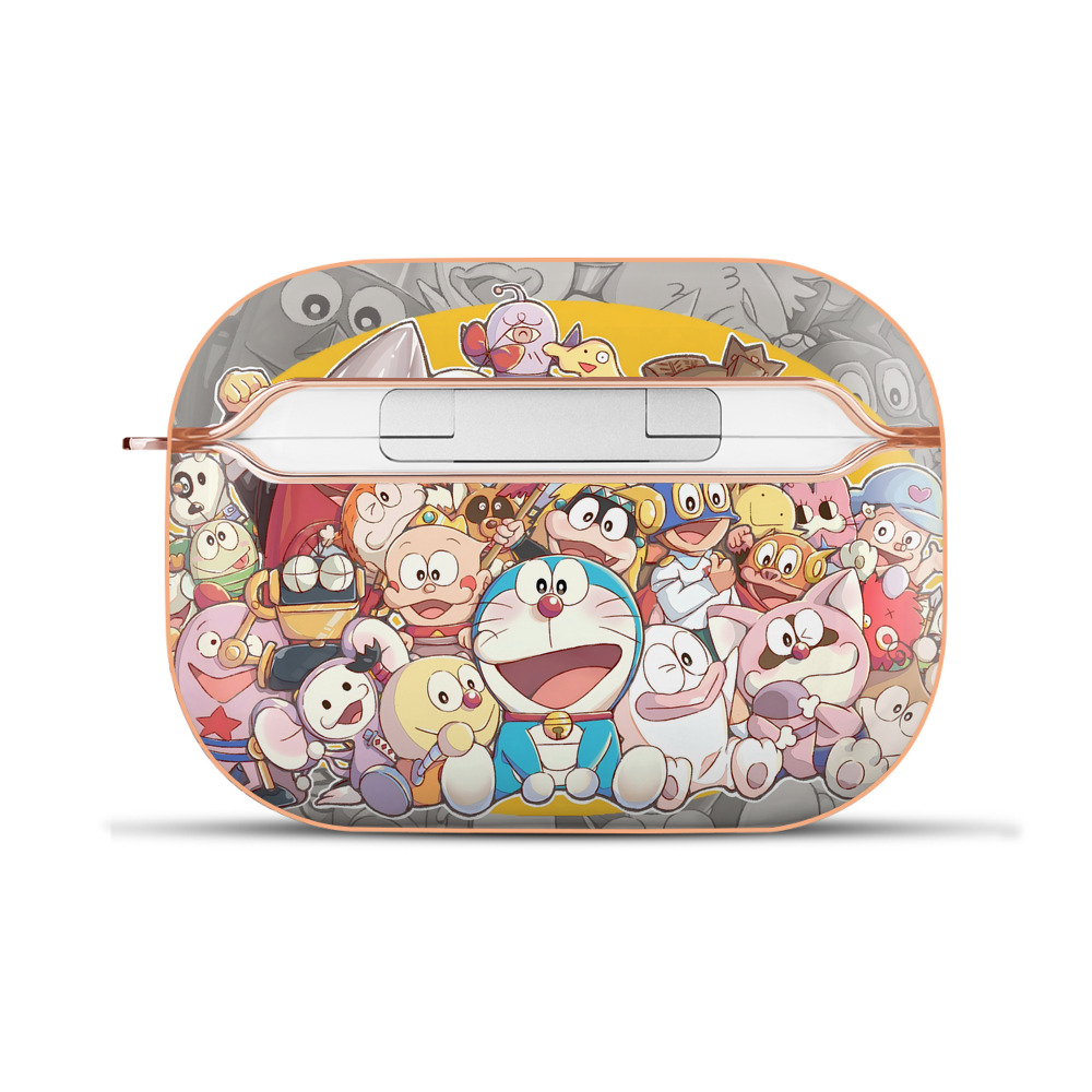 （画像用） ドラえもん Doraemon 【AirPods Pro用】ハードシェル保護ケース｜耐衝撃・防指紋・カラビナ付き商品仕様