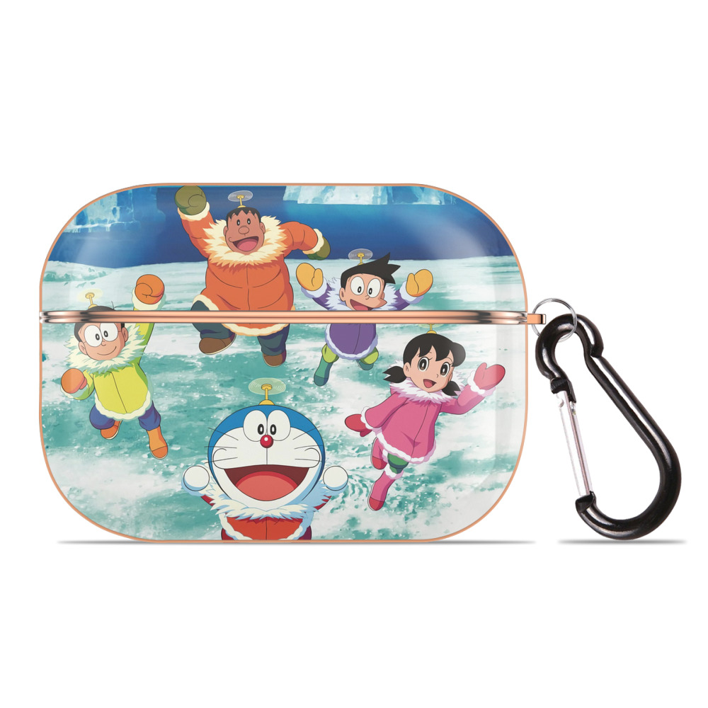 （画像用） ドラえもん Doraemon 【AirPods Pro用】ハードシェル保護ケース｜耐衝撃・防指紋・カラビナ付き商品仕様