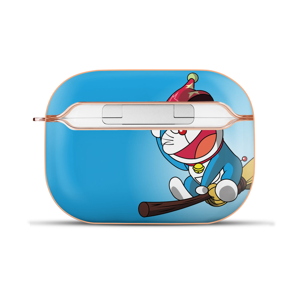 （画像用） ドラえもん Doraemon 【AirPods Pro用】ハードシェル保護ケース｜耐衝撃・防指紋・カラビナ付き商品仕様