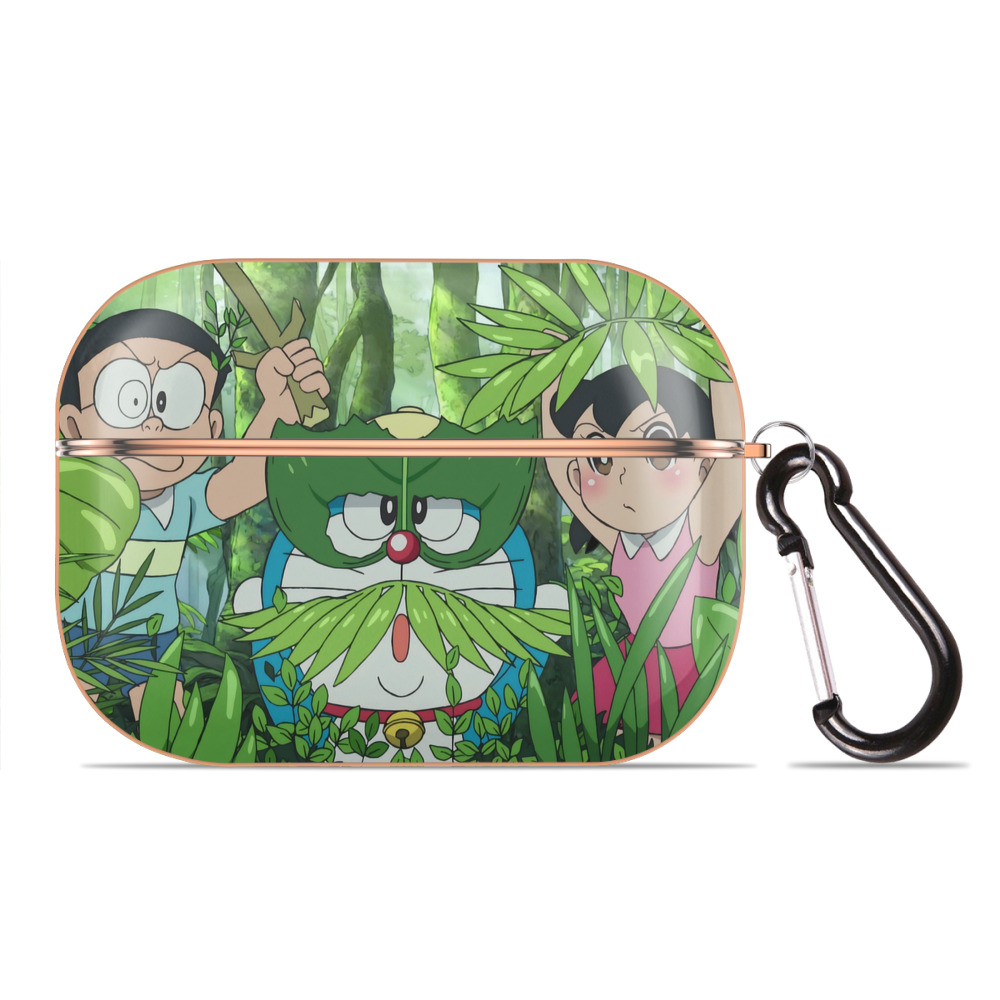 （画像用） ドラえもん Doraemon 【AirPods Pro用】ハードシェル保護ケース｜耐衝撃・防指紋・カラビナ付き商品仕様