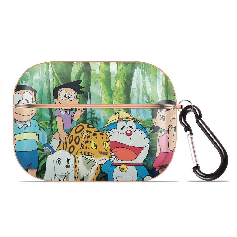 （画像用） ドラえもん Doraemon 【AirPods Pro用】ハードシェル保護ケース｜耐衝撃・防指紋・カラビナ付き商品仕様