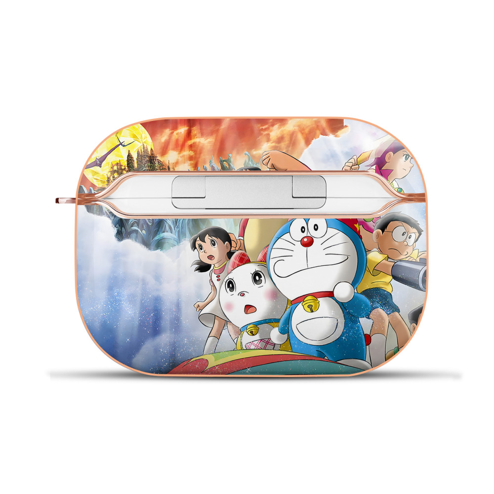 （画像用） ドラえもん Doraemon 【AirPods Pro用】ハードシェル保護ケース｜耐衝撃・防指紋・カラビナ付き商品仕様
