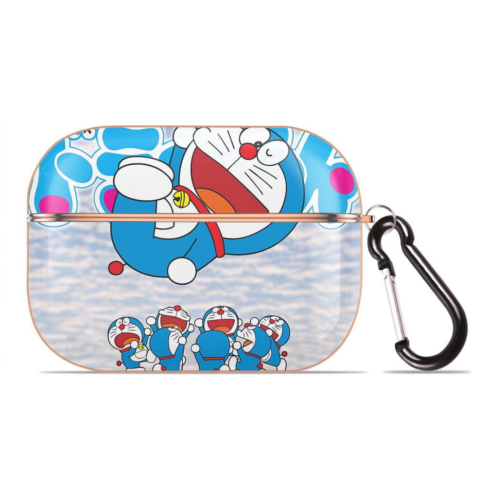 （画像用） ドラえもん Doraemon 【AirPods Pro用】ハードシェル保護ケース｜耐衝撃・防指紋・カラビナ付き商品仕様