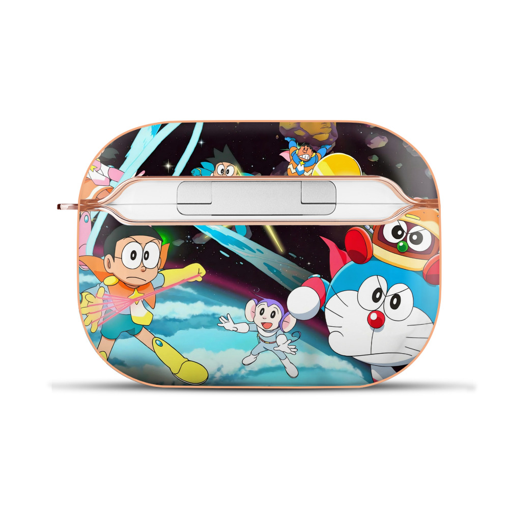 （画像用） ドラえもん Doraemon 【AirPods Pro用】ハードシェル保護ケース｜耐衝撃・防指紋・カラビナ付き商品仕様