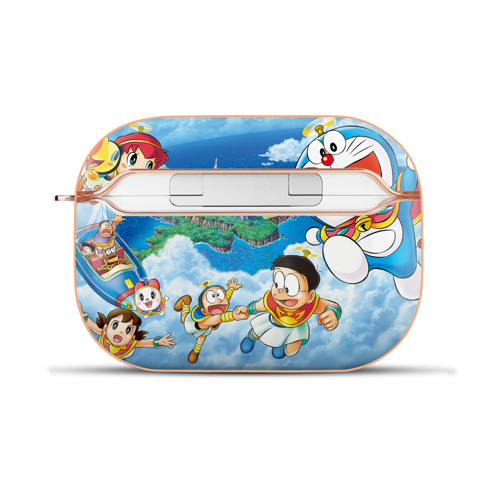 （画像用） ドラえもん Doraemon 【AirPods Pro用】ハードシェル保護ケース｜耐衝撃・防指紋・カラビナ付き商品仕様