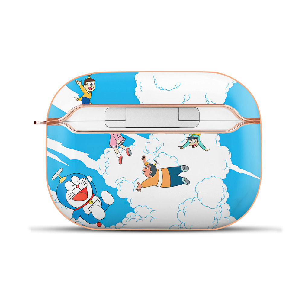 （画像用） ドラえもん Doraemon 【AirPods Pro用】ハードシェル保護ケース｜耐衝撃・防指紋・カラビナ付き商品仕様