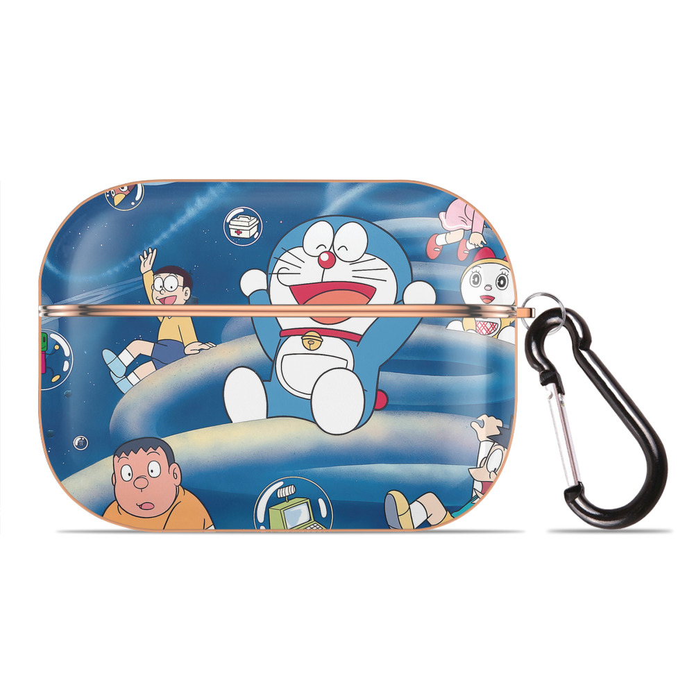 （画像用） ドラえもん Doraemon 【AirPods Pro用】ハードシェル保護ケース｜耐衝撃・防指紋・カラビナ付き商品仕様