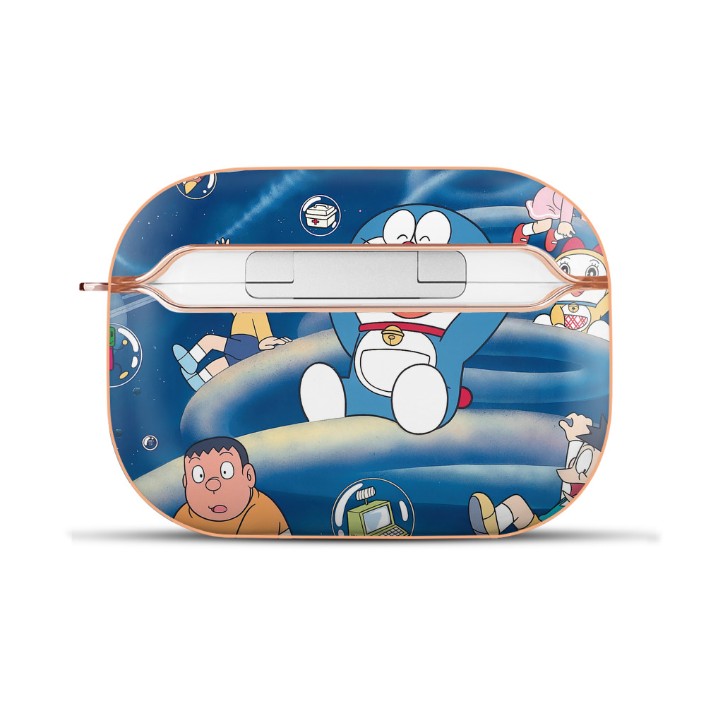 （画像用） ドラえもん Doraemon 【AirPods Pro用】ハードシェル保護ケース｜耐衝撃・防指紋・カラビナ付き商品仕様