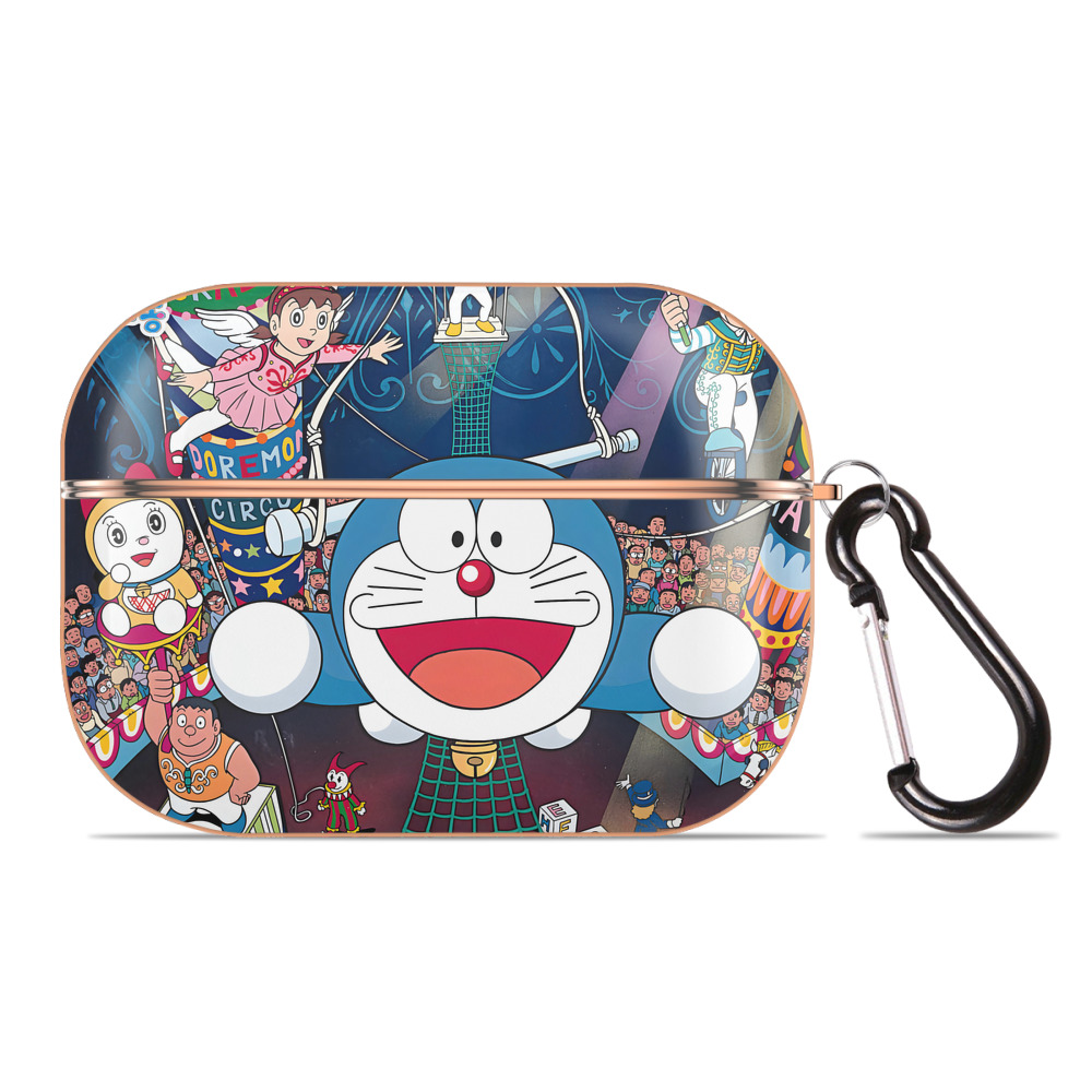 （画像用） ドラえもん Doraemon 【AirPods Pro用】ハードシェル保護ケース｜耐衝撃・防指紋・カラビナ付き商品仕様