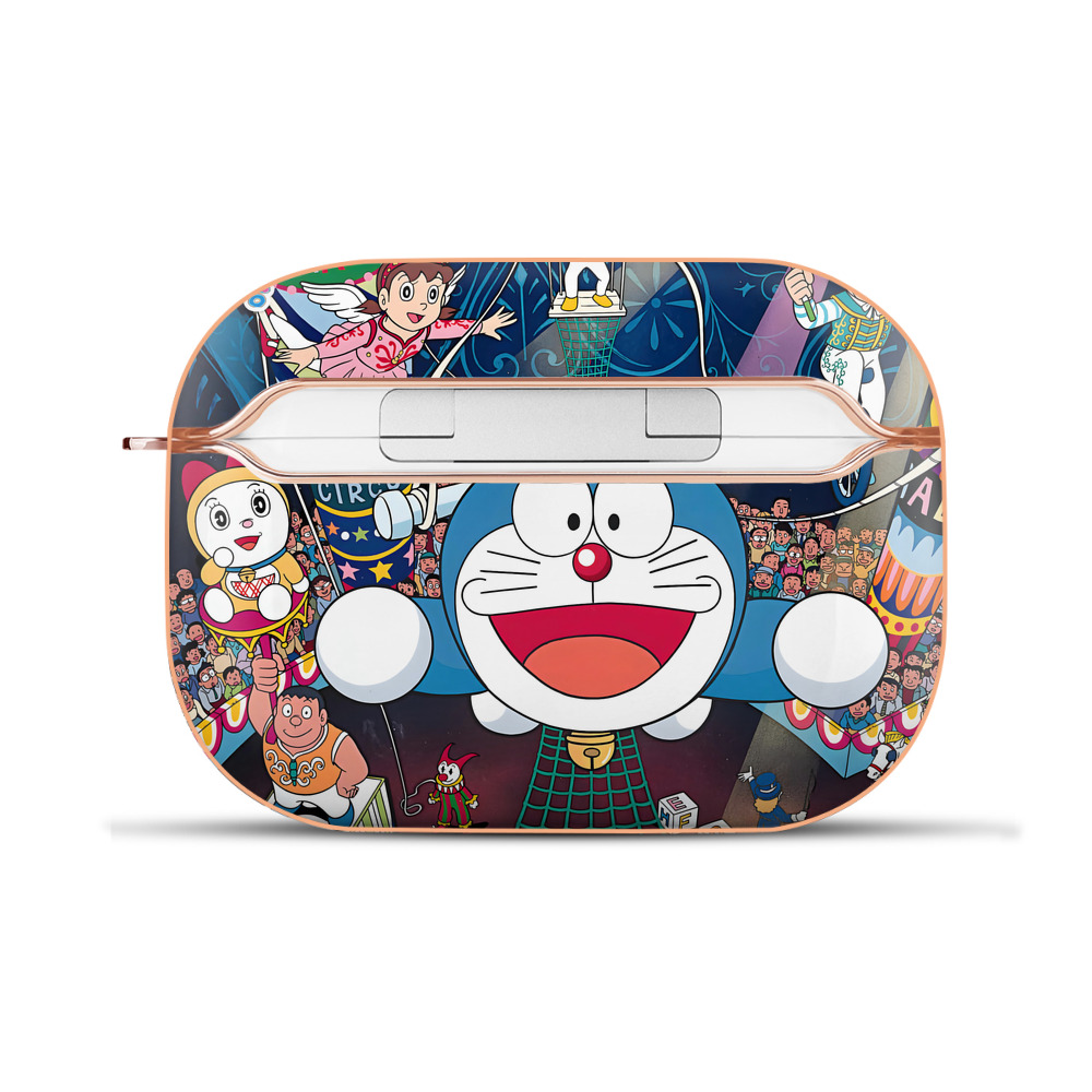 （画像用） ドラえもん Doraemon 【AirPods Pro用】ハードシェル保護ケース｜耐衝撃・防指紋・カラビナ付き商品仕様