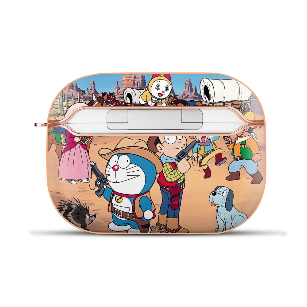 （画像用） ドラえもん Doraemon 【AirPods Pro用】ハードシェル保護ケース｜耐衝撃・防指紋・カラビナ付き商品仕様