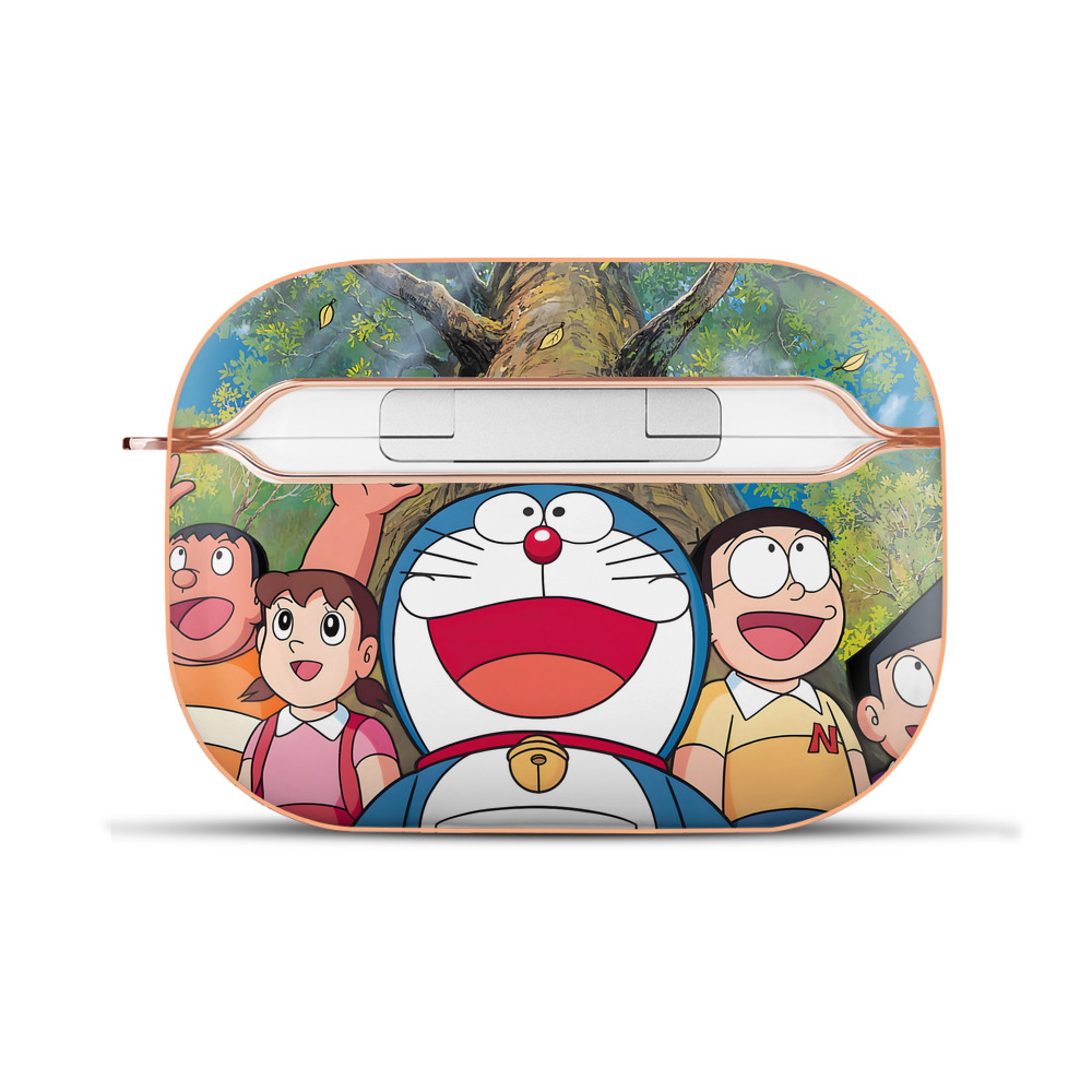 （画像用） ドラえもん Doraemon 【AirPods Pro用】ハードシェル保護ケース｜耐衝撃・防指紋・カラビナ付き商品仕様