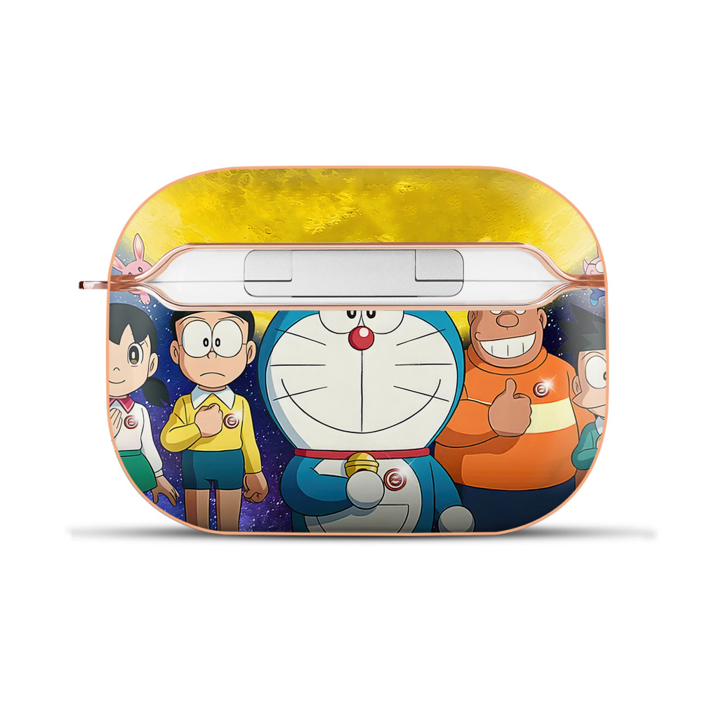 （画像用） ドラえもん Doraemon 【AirPods Pro用】ハードシェル保護ケース｜耐衝撃・防指紋・カラビナ付き商品仕様