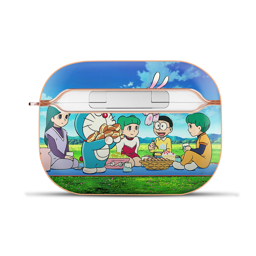 （画像用） ドラえもん Doraemon 【AirPods Pro用】ハードシェル保護ケース｜耐衝撃・防指紋・カラビナ付き商品仕様