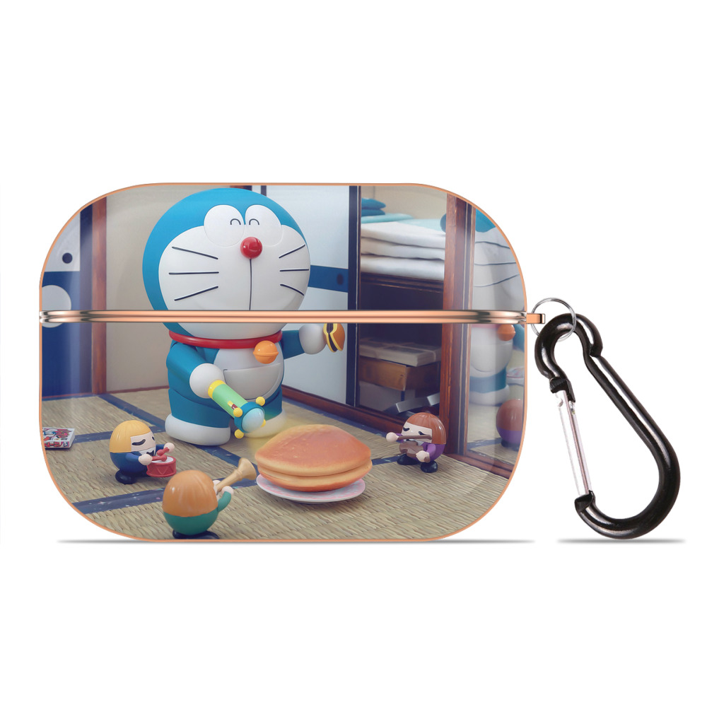 （画像用） ドラえもん Doraemon 【AirPods Pro用】ハードシェル保護ケース｜耐衝撃・防指紋・カラビナ付き商品仕様