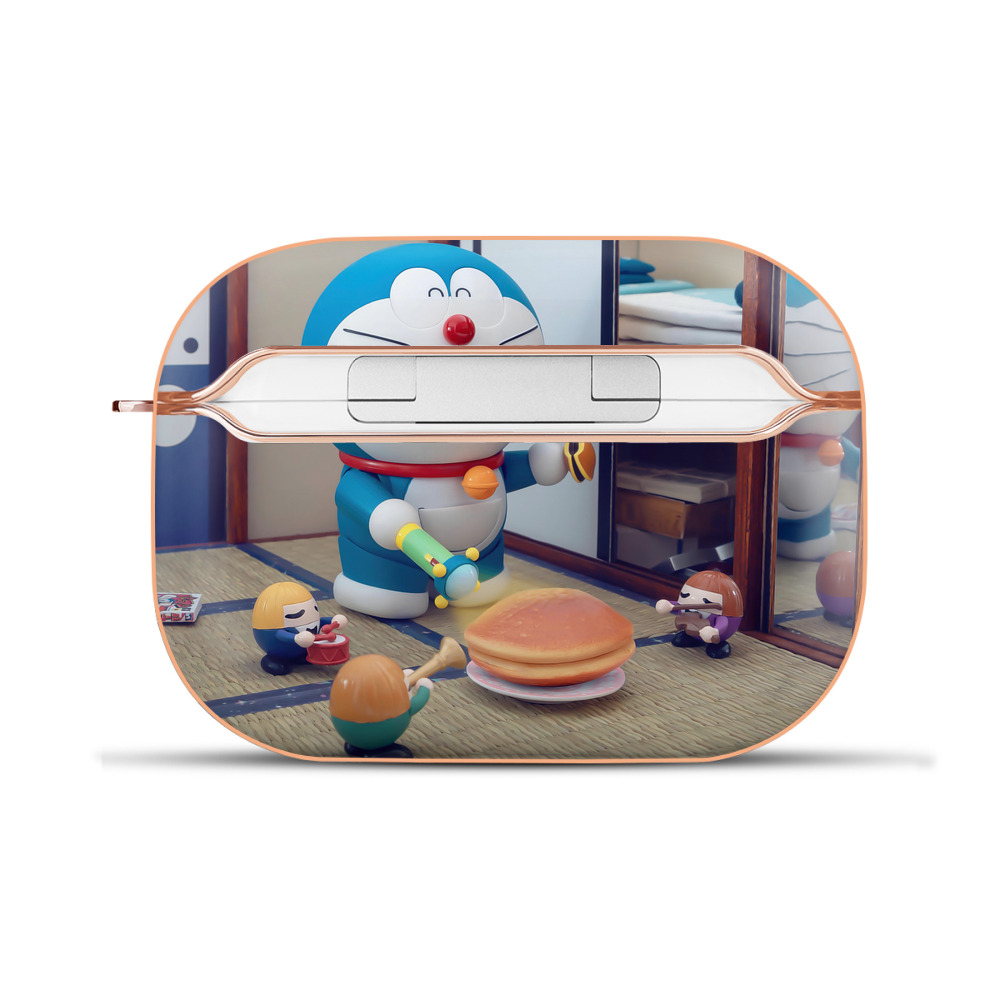 （画像用） ドラえもん Doraemon 【AirPods Pro用】ハードシェル保護ケース｜耐衝撃・防指紋・カラビナ付き商品仕様