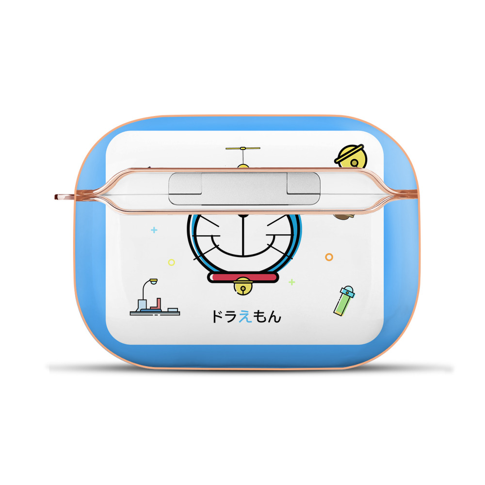 （画像用） ドラえもん Doraemon 【AirPods Pro用】ハードシェル保護ケース｜耐衝撃・防指紋・カラビナ付き商品仕様