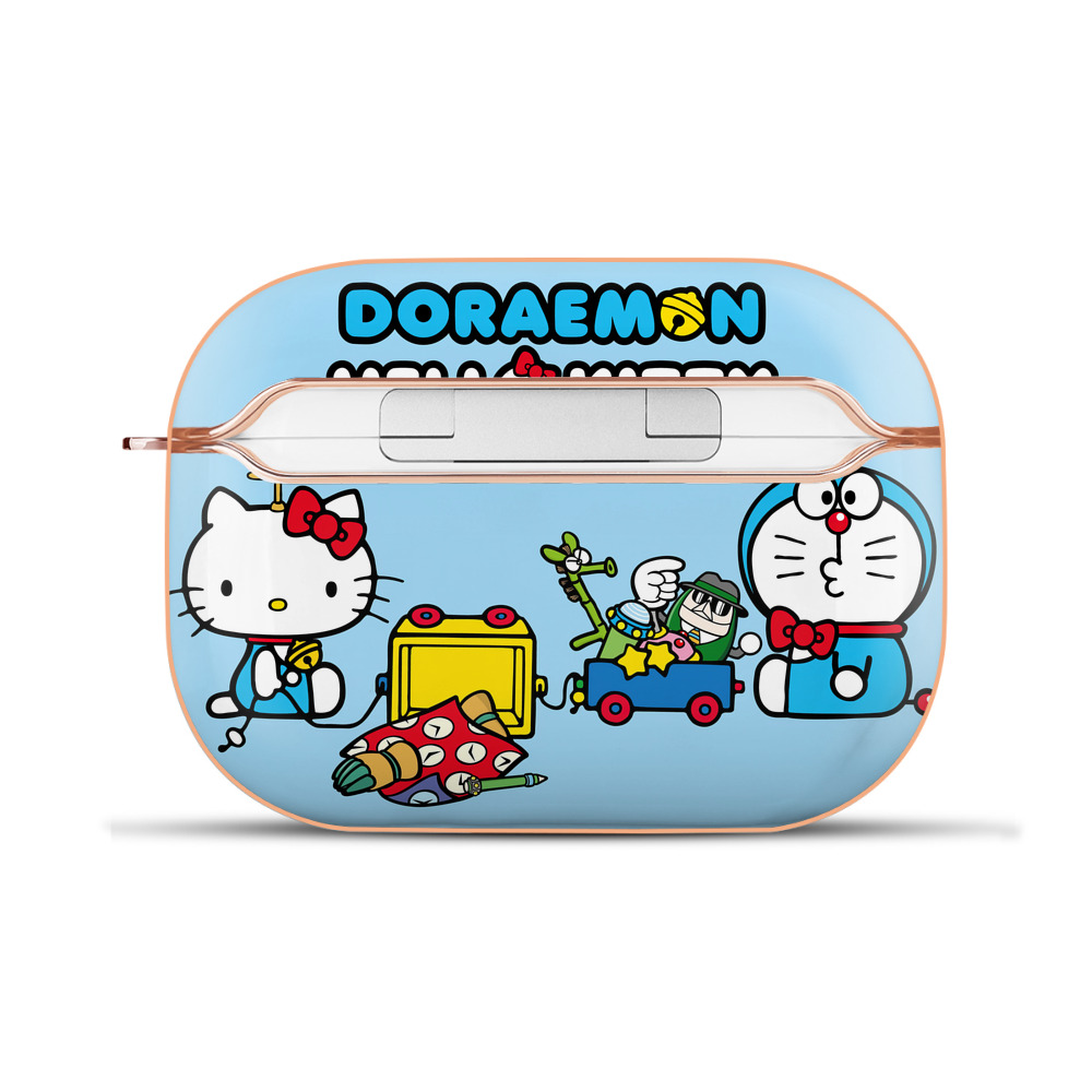 （画像用） ドラえもん Doraemon 【AirPods Pro用】ハードシェル保護ケース｜耐衝撃・防指紋・カラビナ付き商品仕様