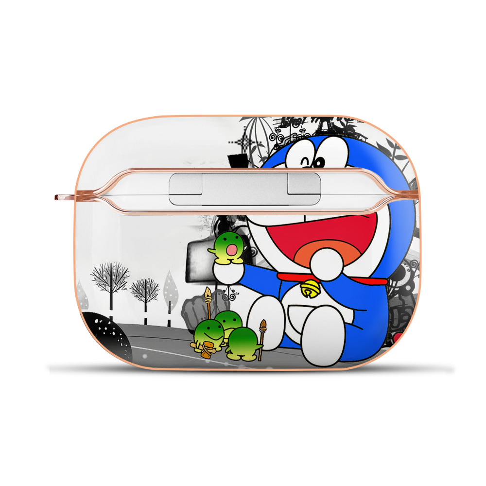 （画像用） ドラえもん Doraemon 【AirPods Pro用】ハードシェル保護ケース｜耐衝撃・防指紋・カラビナ付き商品仕様