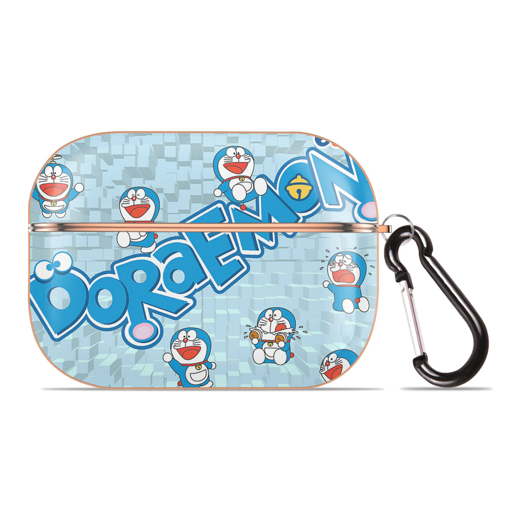 （画像用） ドラえもん Doraemon 【AirPods Pro用】ハードシェル保護ケース｜耐衝撃・防指紋・カラビナ付き商品仕様