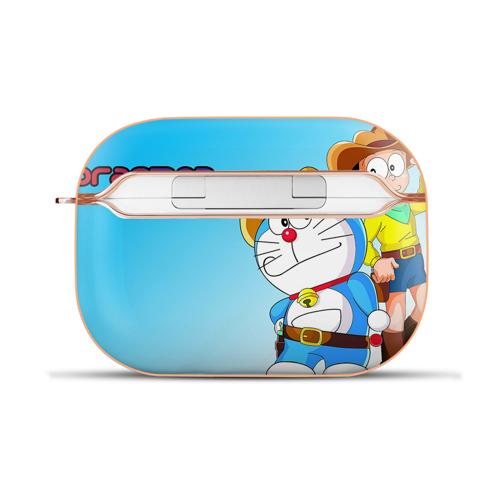（画像用） ドラえもん Doraemon 【AirPods Pro用】ハードシェル保護ケース｜耐衝撃・防指紋・カラビナ付き商品仕様