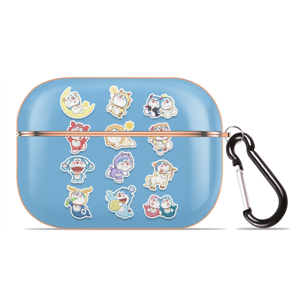 （画像用） ドラえもん Doraemon 【AirPods Pro用】ハードシェル保護ケース｜耐衝撃・防指紋・カラビナ付き商品仕様