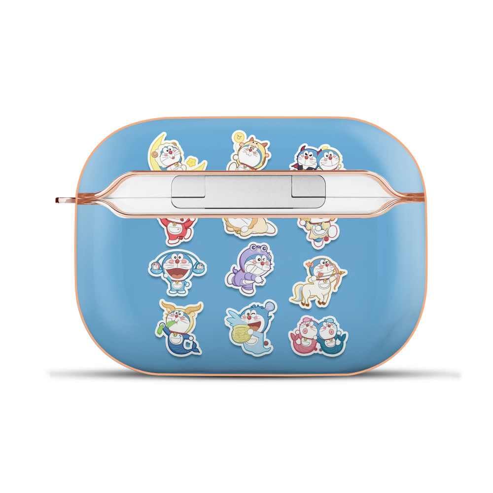 （画像用） ドラえもん Doraemon 【AirPods Pro用】ハードシェル保護ケース｜耐衝撃・防指紋・カラビナ付き商品仕様