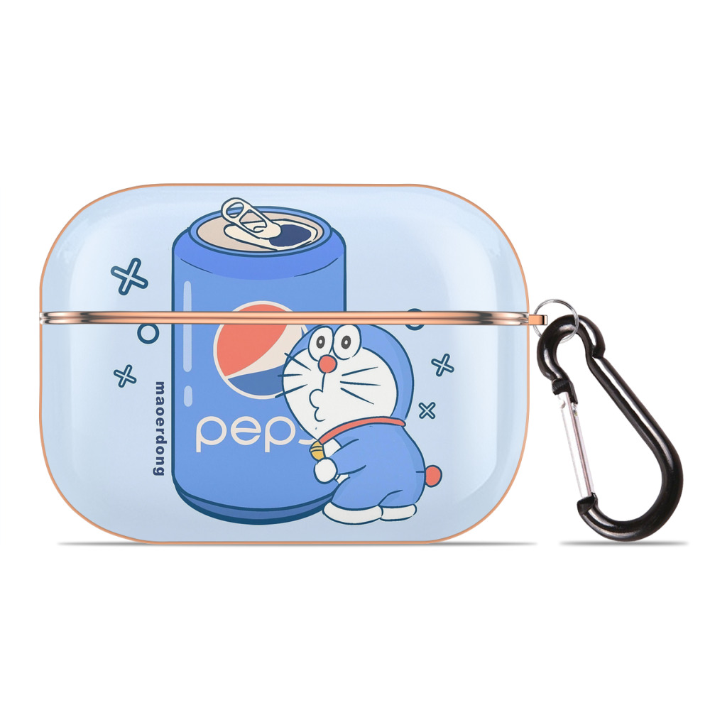 （画像用） ドラえもん Doraemon 【AirPods Pro用】ハードシェル保護ケース｜耐衝撃・防指紋・カラビナ付き商品仕様