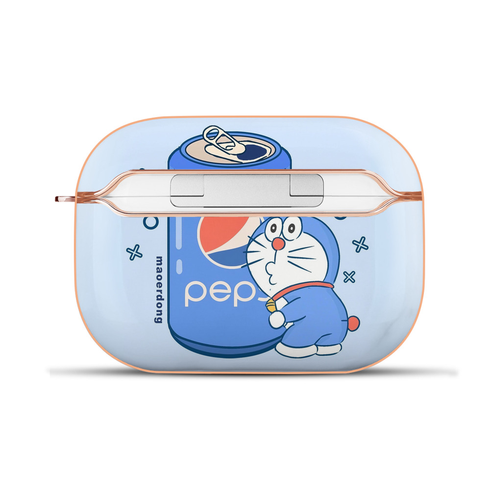 （画像用） ドラえもん Doraemon 【AirPods Pro用】ハードシェル保護ケース｜耐衝撃・防指紋・カラビナ付き商品仕様