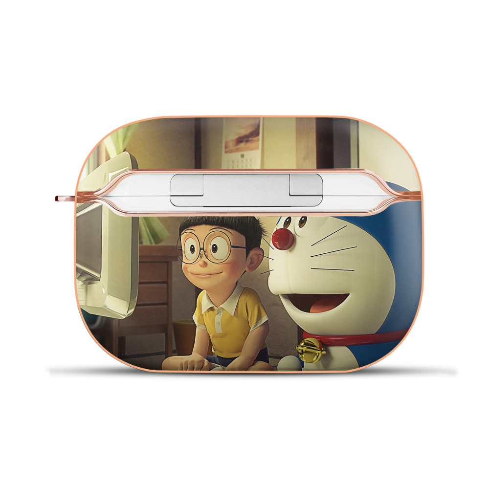 （画像用） ドラえもん Doraemon 【AirPods Pro用】ハードシェル保護ケース｜耐衝撃・防指紋・カラビナ付き商品仕様