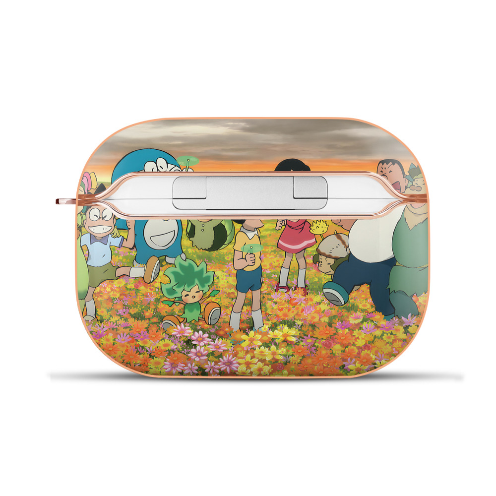 （画像用） ドラえもん Doraemon 【AirPods Pro用】ハードシェル保護ケース｜耐衝撃・防指紋・カラビナ付き商品仕様