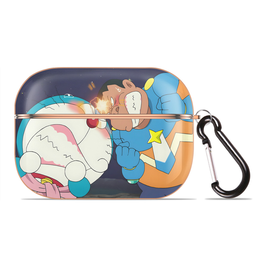 （画像用） ドラえもん Doraemon 【AirPods Pro用】ハードシェル保護ケース｜耐衝撃・防指紋・カラビナ付き商品仕様