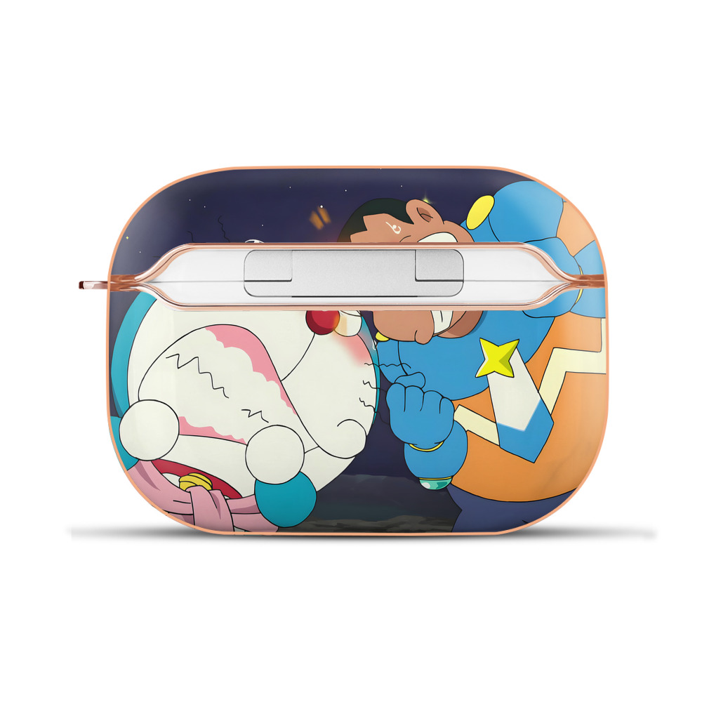（画像用） ドラえもん Doraemon 【AirPods Pro用】ハードシェル保護ケース｜耐衝撃・防指紋・カラビナ付き商品仕様
